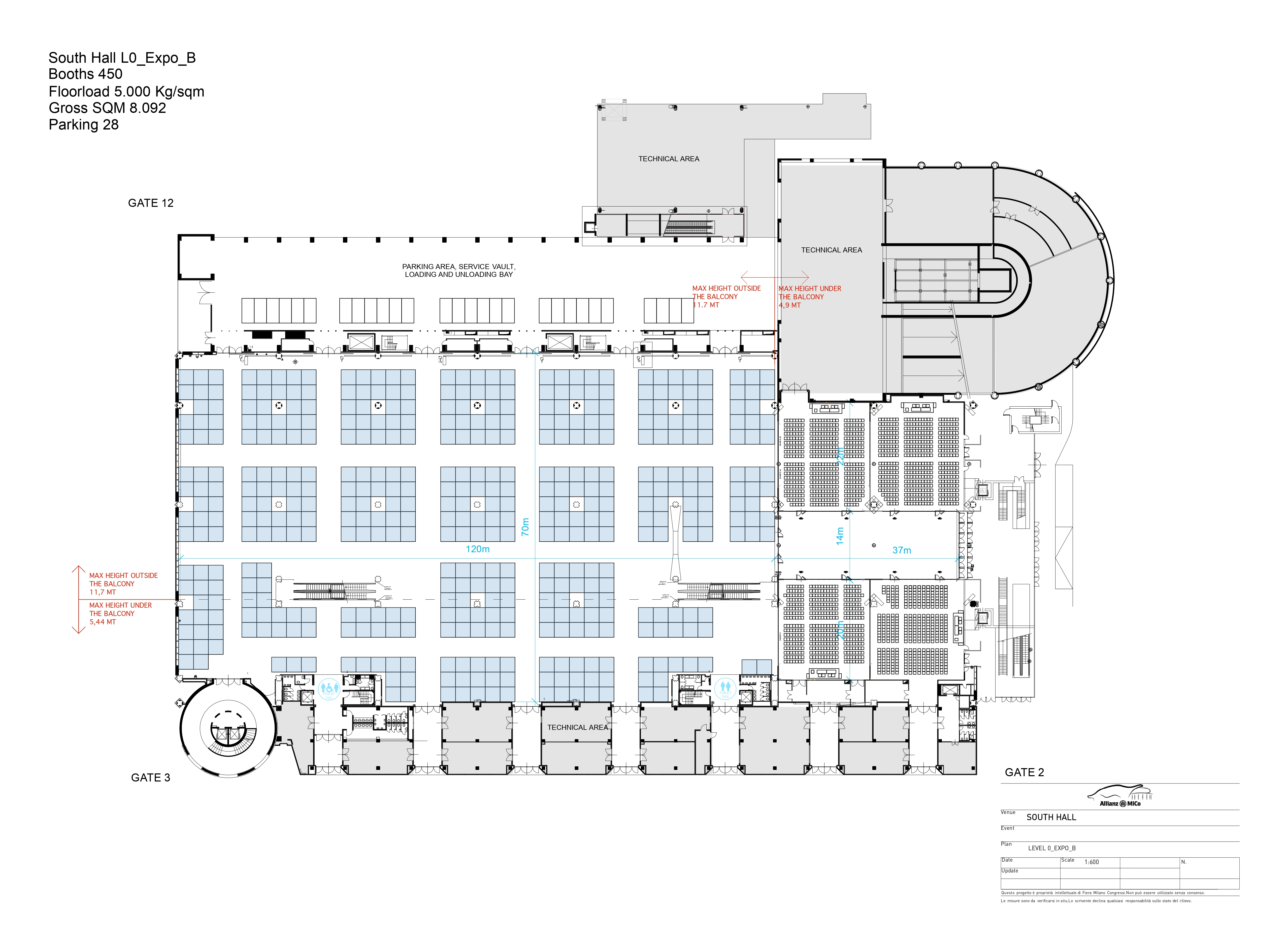 Hall Floor Plan